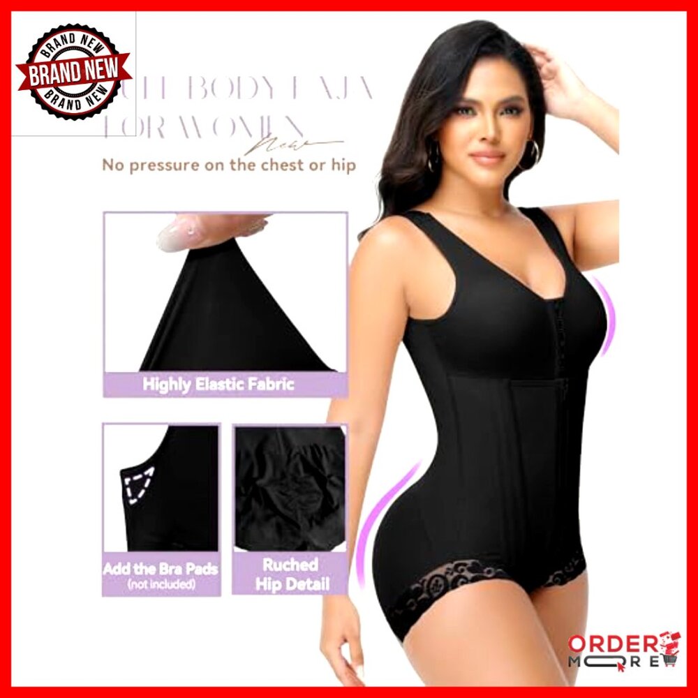 High Compression Full Body Shaper Post Surgery St… - image 4